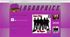 Desktop Screenshot of loganprice.bandcamp.com