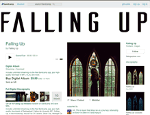 Tablet Screenshot of fallingup.bandcamp.com