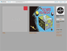 Tablet Screenshot of bizarrorecords.bandcamp.com