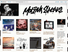 Tablet Screenshot of molina.bandcamp.com