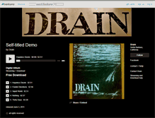 Tablet Screenshot of drainhc.bandcamp.com