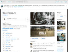 Tablet Screenshot of bridgeb.bandcamp.com