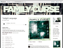 Tablet Screenshot of familycurse.bandcamp.com