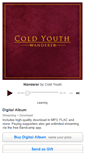 Mobile Screenshot of coldyouth.bandcamp.com