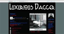 Desktop Screenshot of luxuriousdagger.bandcamp.com