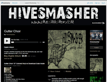 Tablet Screenshot of hivesmasher.bandcamp.com