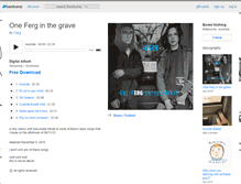 Tablet Screenshot of fergus.bandcamp.com