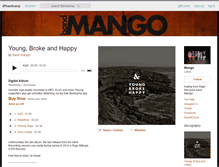 Tablet Screenshot of bandmango.bandcamp.com