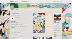 Desktop Screenshot of faunandapanflute.bandcamp.com