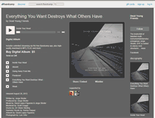 Tablet Screenshot of deadyoungfriendsband.bandcamp.com