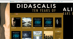 Desktop Screenshot of didascalis.bandcamp.com