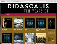 Tablet Screenshot of didascalis.bandcamp.com