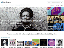 Tablet Screenshot of alaskareid.bandcamp.com