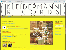 Tablet Screenshot of ginandtonicyouth.bandcamp.com