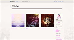 Desktop Screenshot of cade.bandcamp.com