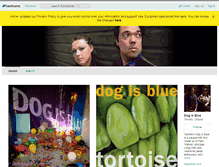 Tablet Screenshot of dogisblue.bandcamp.com