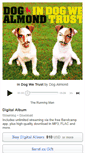 Mobile Screenshot of dogalmond.bandcamp.com
