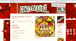 Desktop Screenshot of conservados.bandcamp.com