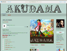 Tablet Screenshot of akudama.bandcamp.com