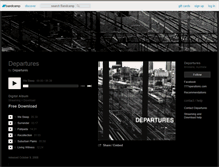 Tablet Screenshot of departures.bandcamp.com