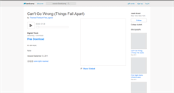 Desktop Screenshot of joshknoll.bandcamp.com