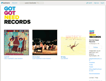 Tablet Screenshot of gotgotneedrecords.bandcamp.com