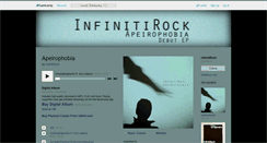 Desktop Screenshot of infinitirock.bandcamp.com