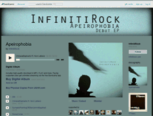 Tablet Screenshot of infinitirock.bandcamp.com