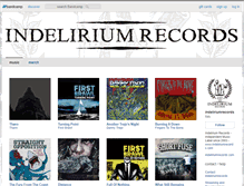 Tablet Screenshot of indeliriumrecords.bandcamp.com