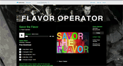 Desktop Screenshot of flavoroperator.bandcamp.com