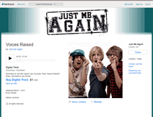 Tablet Screenshot of justmeagain.bandcamp.com