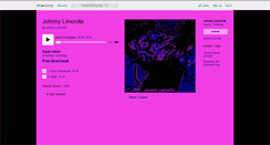 Desktop Screenshot of johnnylimonite.bandcamp.com
