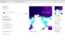 Tablet Screenshot of newfolder.bandcamp.com