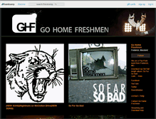 Tablet Screenshot of gohomefreshmen.bandcamp.com