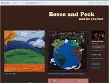 Tablet Screenshot of boscoandpeck.bandcamp.com