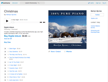 Tablet Screenshot of marilynbyrnes.bandcamp.com