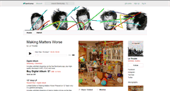 Desktop Screenshot of letrouble.bandcamp.com