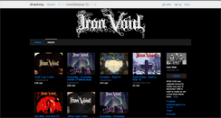 Desktop Screenshot of ironvoid.bandcamp.com