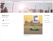 Tablet Screenshot of landofbingo.bandcamp.com