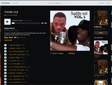 Tablet Screenshot of alburrell.bandcamp.com