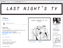 Tablet Screenshot of lastnightstv.bandcamp.com