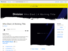 Tablet Screenshot of divisionmusic.bandcamp.com