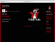 Tablet Screenshot of 5yearplan.bandcamp.com