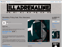 Tablet Screenshot of illadrenalinerecords.bandcamp.com