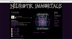 Desktop Screenshot of neurotikimmortalis.bandcamp.com