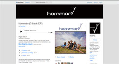 Desktop Screenshot of hornman.bandcamp.com