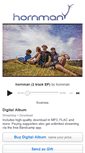 Mobile Screenshot of hornman.bandcamp.com