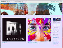 Tablet Screenshot of nightskys.bandcamp.com