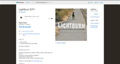 Desktop Screenshot of lightburn.bandcamp.com