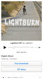Mobile Screenshot of lightburn.bandcamp.com